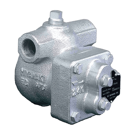 The models G11N and G12N are cast iron mechanical ball float steam traps with thermostatic air vent.